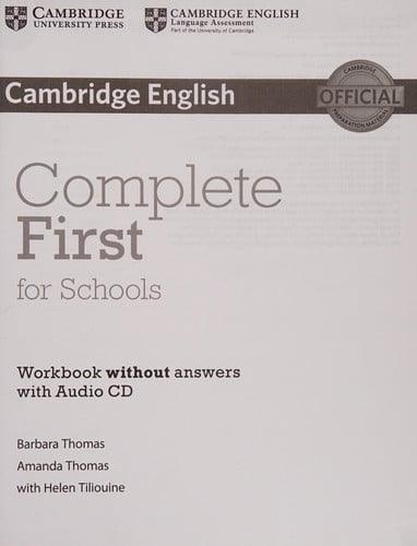 Complete First for School B2 - Student's Book without Answers