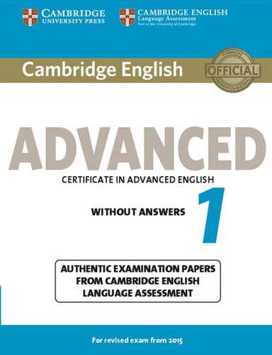 Advanced Certificate in advanced english without answers 1