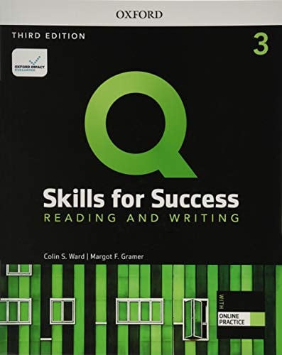 Q: Skills for Success Reading and Writing 3 - Student's Book 3rd Edition