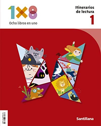 Itinerarios de Lectura 1x8 1ºEP - Ocho Libros en Uno