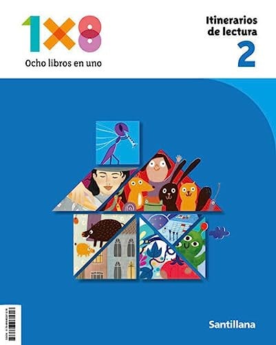 Itinerarios de Lectura 1X8 - 2ºEP - Ocho Libros en Uno