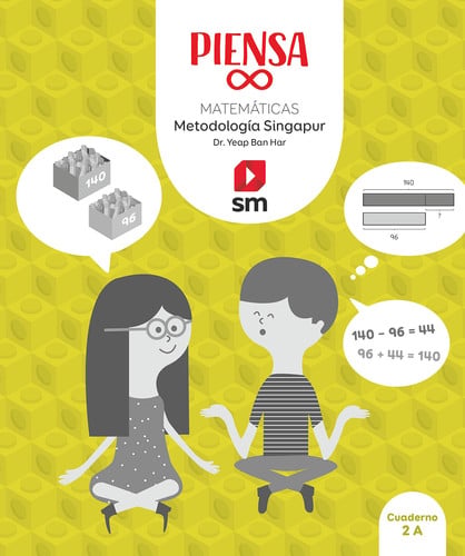 Piensa Infinito 2ºEP - Matemáticas Metodología Singapur