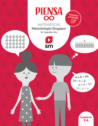 Piensa Infinito 3ºEP - Matemáticas Metodología Singapur