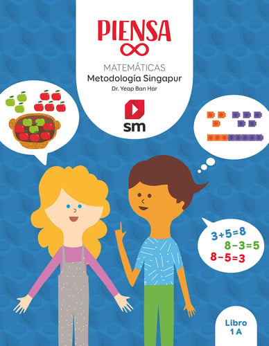 Matemáticas 1ºEP - Libros Piensa Infinito - Metodología Singapur