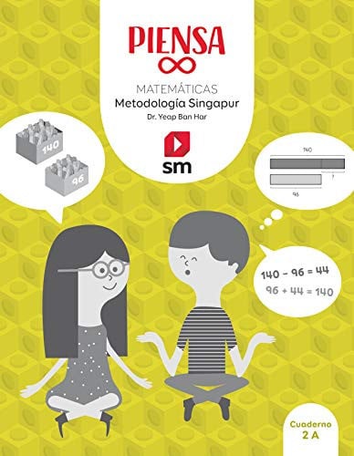 Matemáticas 2ºEP - Cuadernos Piensa Infinito - Metodología Singapur