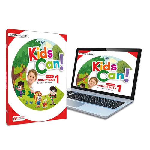Kids Can! 1ºEP - Essential Activity Book - Capitals Edition