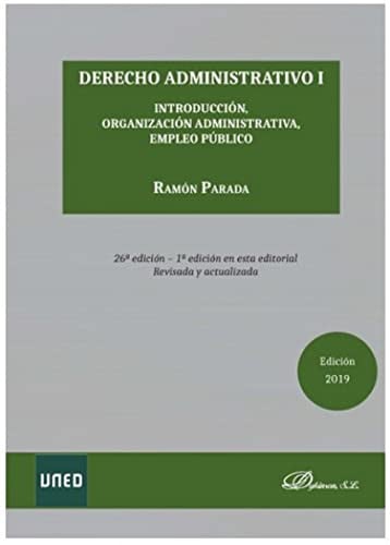 Derecho administrativo I - 26º Edición