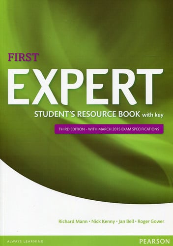 Expert First Student's Resource Book with Key 3rd Edition