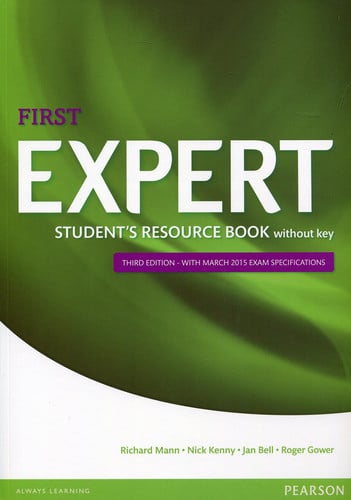 Expert First - Student's Resource Book without Key 3rd Edition