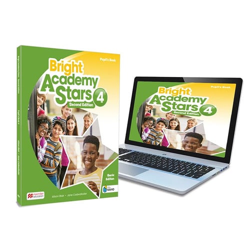 Bright Academy Stars Pupil's Book 4ºEP Second Edition