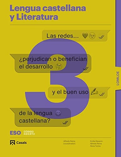 Lengua Castellana y Literatura 3ºESO - Código Abierto - LOMLOE