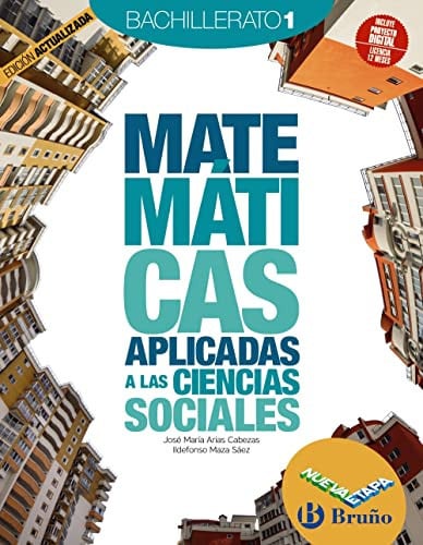 Matemáticas Aplicadas a las Ciencias Sociales 1ºBach - Ed. Actualizada