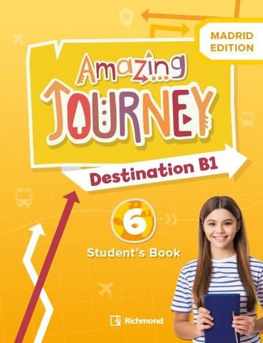 Amazing Journey 6º EP - Students book - Madrid Edition