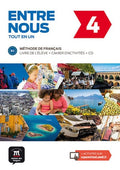 Entre Nous 4 B2 - Livre de l'élève + cahier d'activités + CD