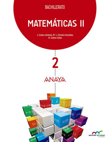 Matemáticas II 2ºBach - Aprender es Crecer en Conexión