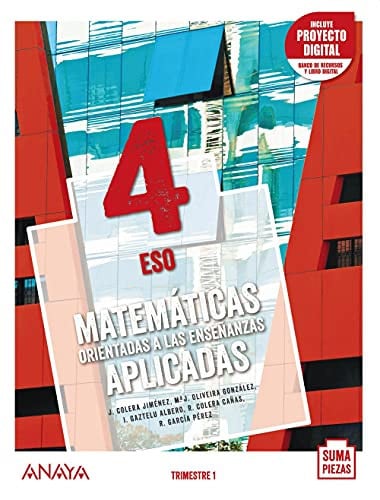 Matemáticas Aplicadas 4º ESO
