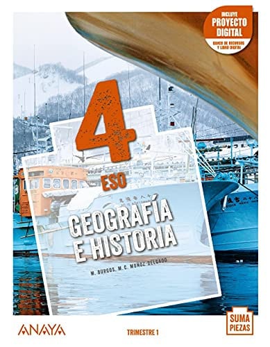 Geografía e Historia 4ºESO - Madrid - Suma Piezas - Trimestres