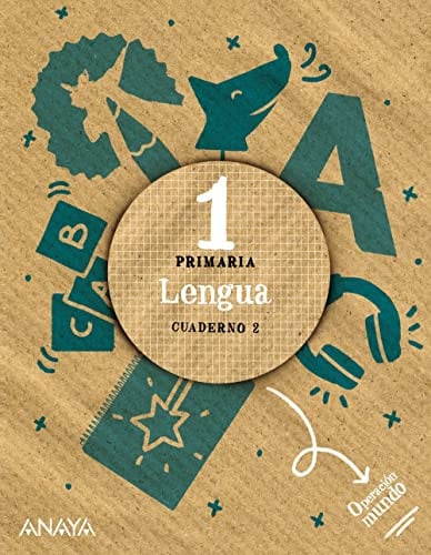 Cuaderno 2 Lengua 1ºEP - Cuadrícula - Operación Mundo