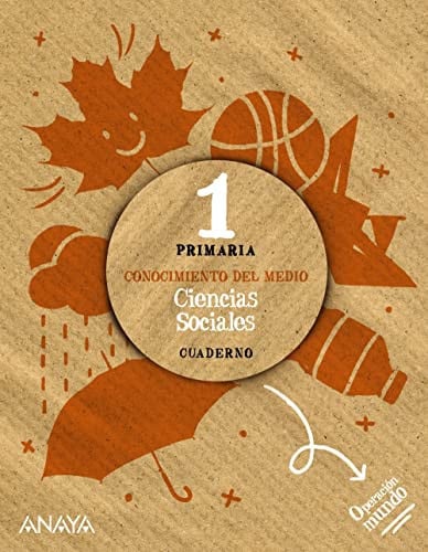 Cuaderno Ciencias Sociales 1ºEP - Conocimiento del Medio - Operación Mundo