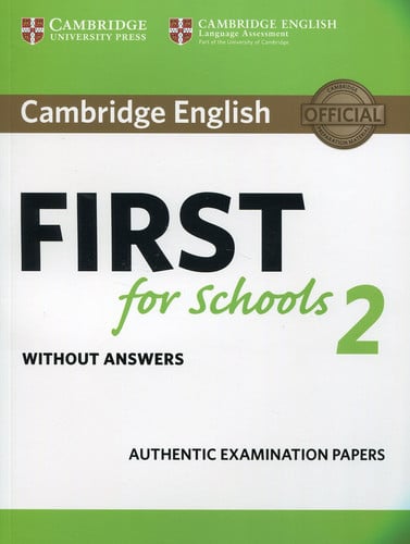 First for Schools 2 B2 - without Answers