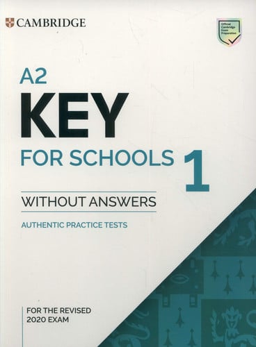 Key for Schools 1 A2 - Practice Tests without Answers