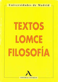 Textos LOMCE Filosofía 2ºBach