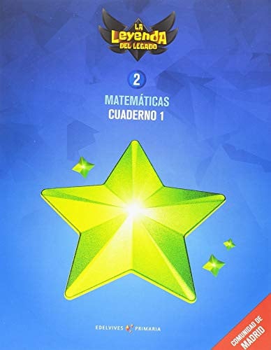 La leyenda del legado Matemáticas Cuaderno 1 2ºEP