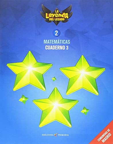 Matemáticas 2ºEP - Cuaderno 3 - La Leyenda del Legado