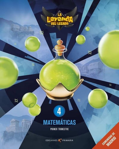 Matemáticas 4ºEP - Madrid - La Leyenda del Legado - Trimestres