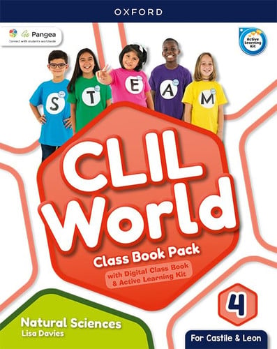 Clil World 4º EP - Natural Sciences - Class Book Pack - Castile & Leon