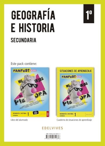Geografía e Historia 1ºESO - Pack Cuaderno de Situaciones de Aprendizaje - Madrid - FanFest