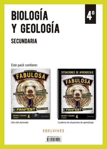 Biología y Geología 4ºESO - Pack Cuaderno de Situaciones de Aprendizaje - FanFest