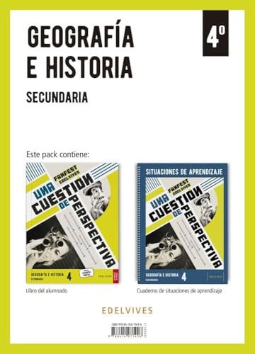 Geografía e Historia 4ºESO - Pack Cuaderno de Situaciones de Aprendizaje - Madrid - FanFest