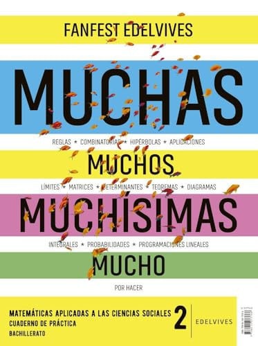 Matemáticas aplicadas a las Ciencias Sociales 2º Bach- Libro del alumno + Cuaderno de práctica