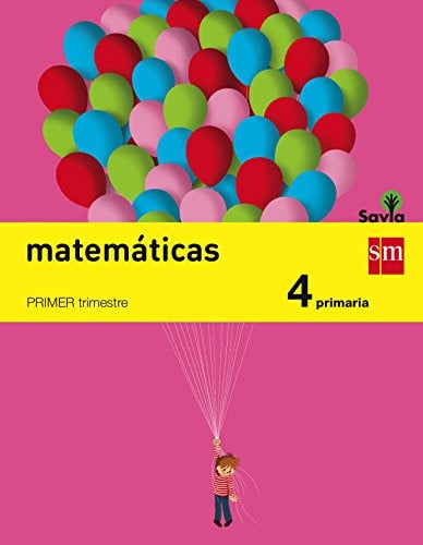 Matemáticas 4ºEP - Savia - Trimestres