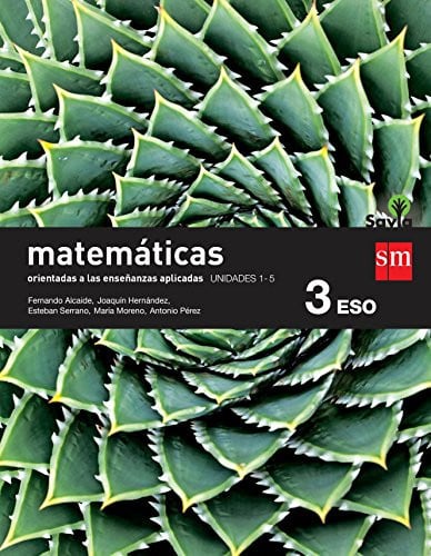 Matemáticas Orientadas a las Enseñanzas Aplicadas 3ºESO - Savia - Trimestres