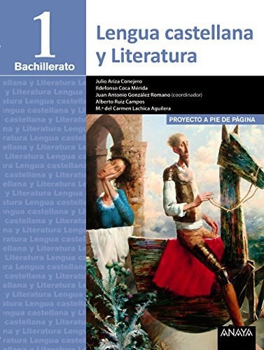Lengua castellana y Literatura 1ºBach - Proyecto A Pie de Página