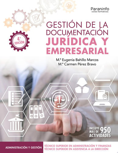 Gestión de la Documentación Jurídica y Empresarial - 4 Edición - Administración y Gestión -CFGS