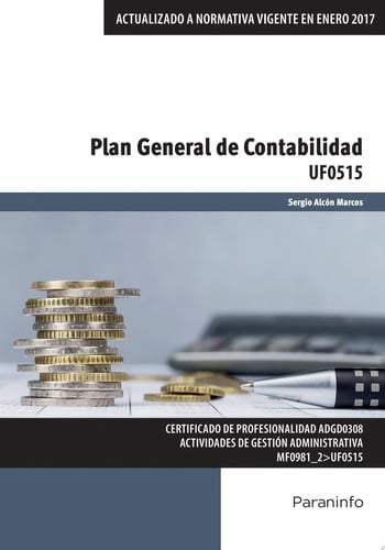 UF0515 Plan General de Contabilidad