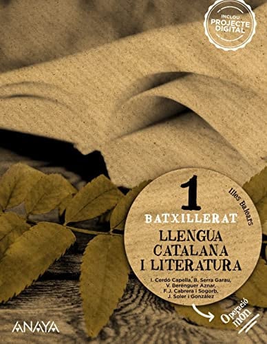 Llengua Catalana i Literatura 1r Batxillerat - Operació Món - Illes Balears