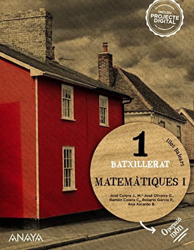 Matemàtiques I 1r Batx - Operació Món - Illes Balears