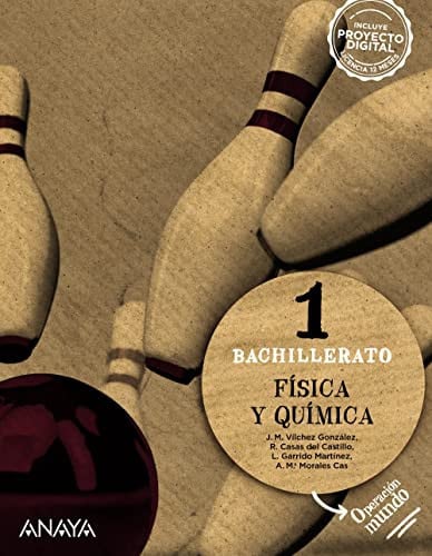Física y Química 1ºBach - Operación Mundo