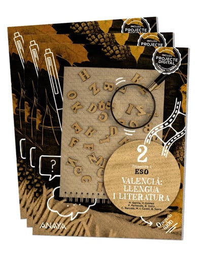 Llengua I Literatura 2ºESO - Comunidad Valenciana - Operación Mundo - Trimestres