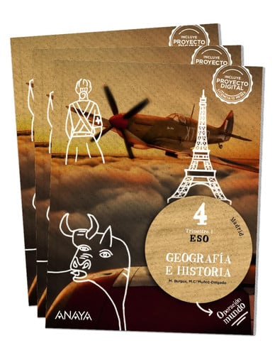 Geografía e Historia 4ºESO - Operación Mundo - Trimestres