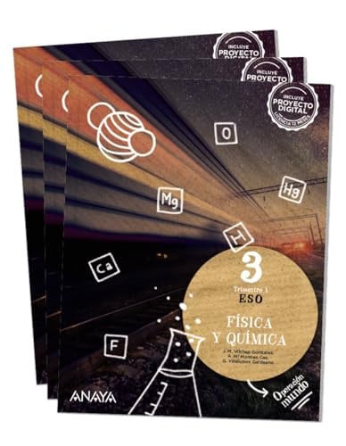 Física y Química 3ºESO - Comunidad Valenciana - Operación Mundo - Trimestres
