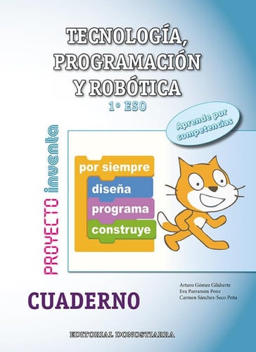 Tecnología, Programación y Robótica 1ºESO - Cuaderno - Proyecto INVENTA