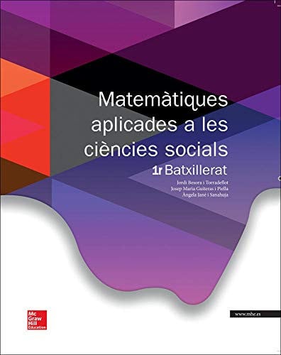 Matemàtiques Aplicades a les Ciències Socials 1r Batx