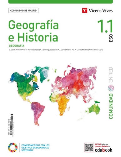 Geografía e Historia 1ºESO - Madrid - Comunidad en Red - Volúmenes