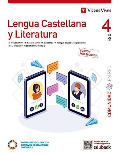 Lengua castellana y Literatura 4ºESO - Comunidad en red - Edición por bloques