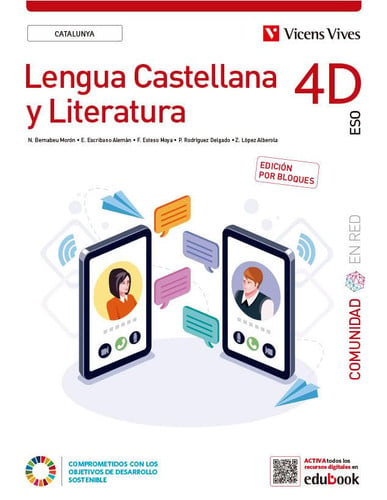 Lengua Castellana y Literatura 4º ESO Diversidad - Comunidad en Red - CAT
